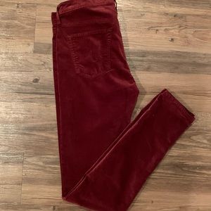 AG The Legging Velvet Pants